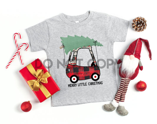 Merry Little Christmas Cozy Coupe Dream Print or Sublimation Print