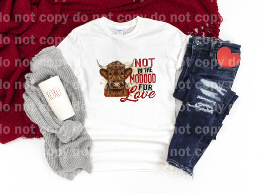 Not in the Mood for Love Moo Sublimation print