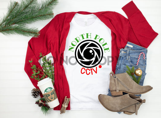 North Pole CCTV Sublimation Print