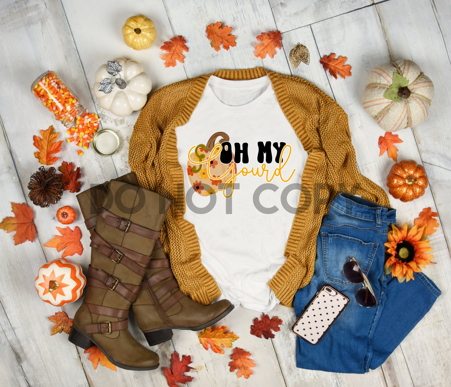 Oh My Gourd Sublimation print