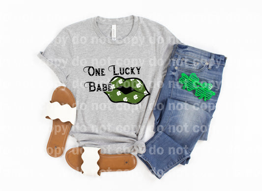 One Lucky Babe Clover Lips Dream Print o Impresión por sublimación