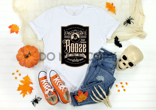 Booze Get Sheet Faced Sublimation Print