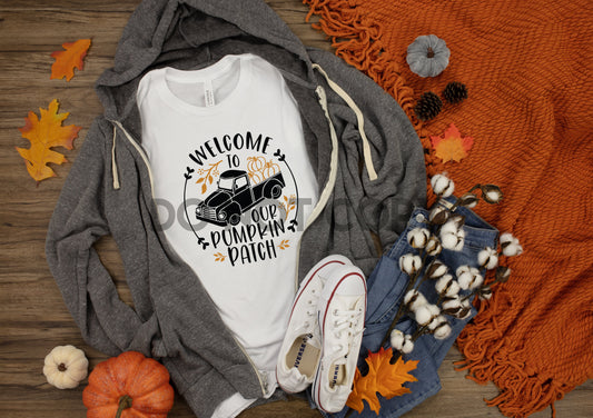 Welcome to our Pumpkin Patch Sublimation print