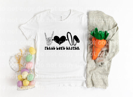 Peace love Easter Bunny Ear Sublimation print
