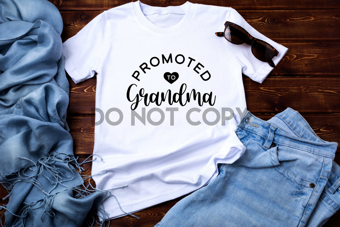Promoted To Grandma Dream Print or Sublimation Print
