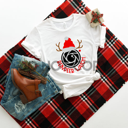Reindeer Watch Camera Sublimation Print