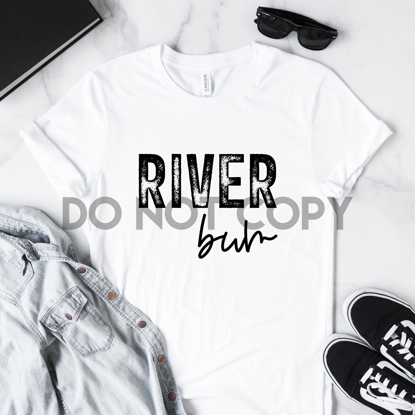 River Bum Sublimation print