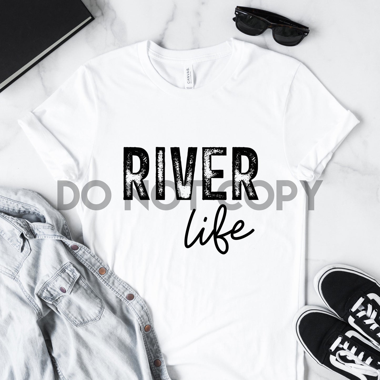 River Life Sublimation print
