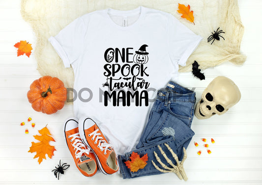 One Spooktacular Mama Sublimation Print