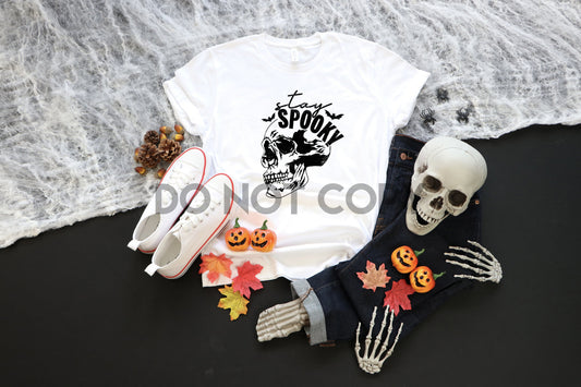 Stay Spooky Skull Sublimation print