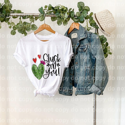 Stuck On You Heart Sublimation Print