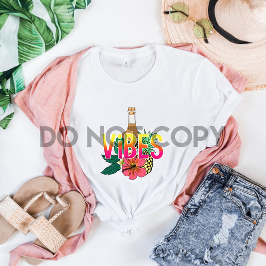 Tropical Vibes Sublimation print