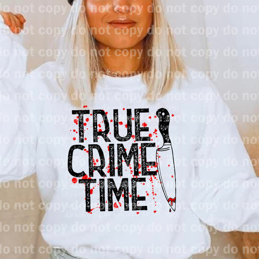 True Crime Time Knife Full Color/One Color Dream Print or Sublimation Print