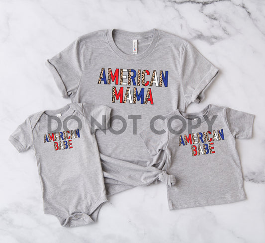 American Mama and American Dream Print or Sublimation Print