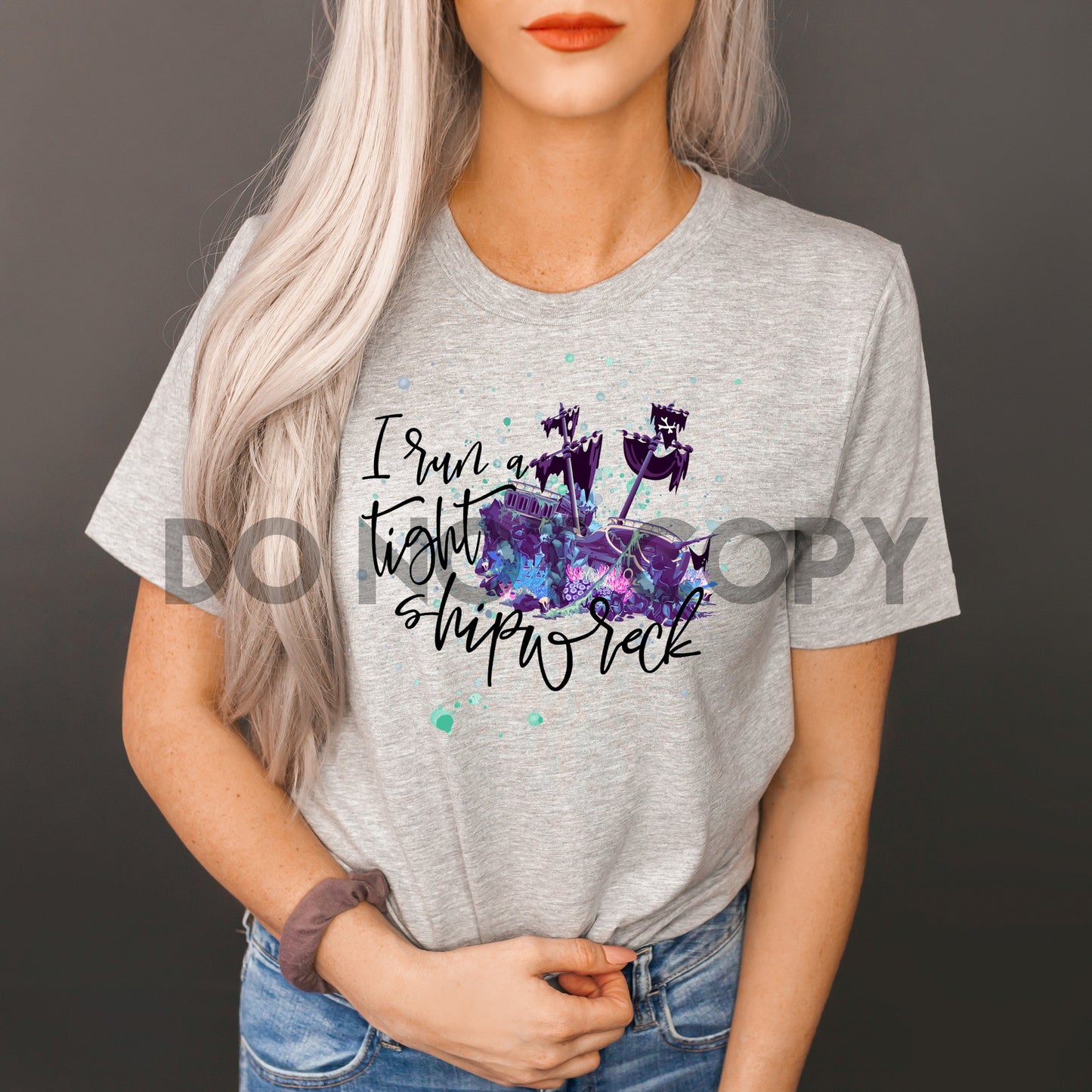 I run a tight shipwreck Dream Print or Sublimation Print