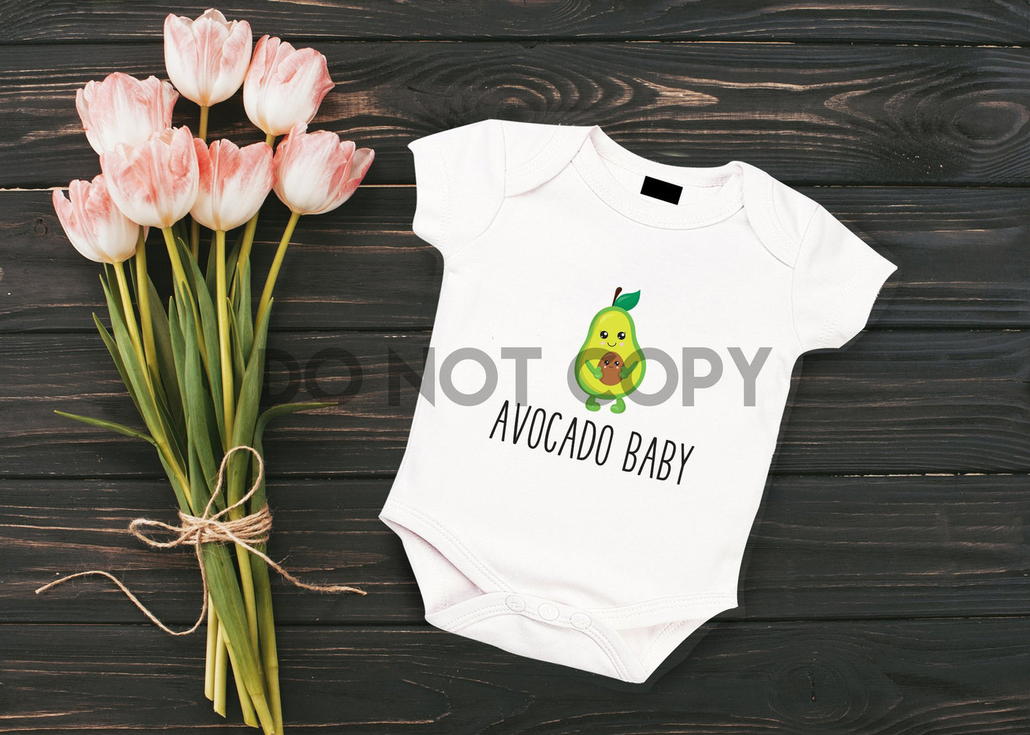 Avocado Baby Sublimation print