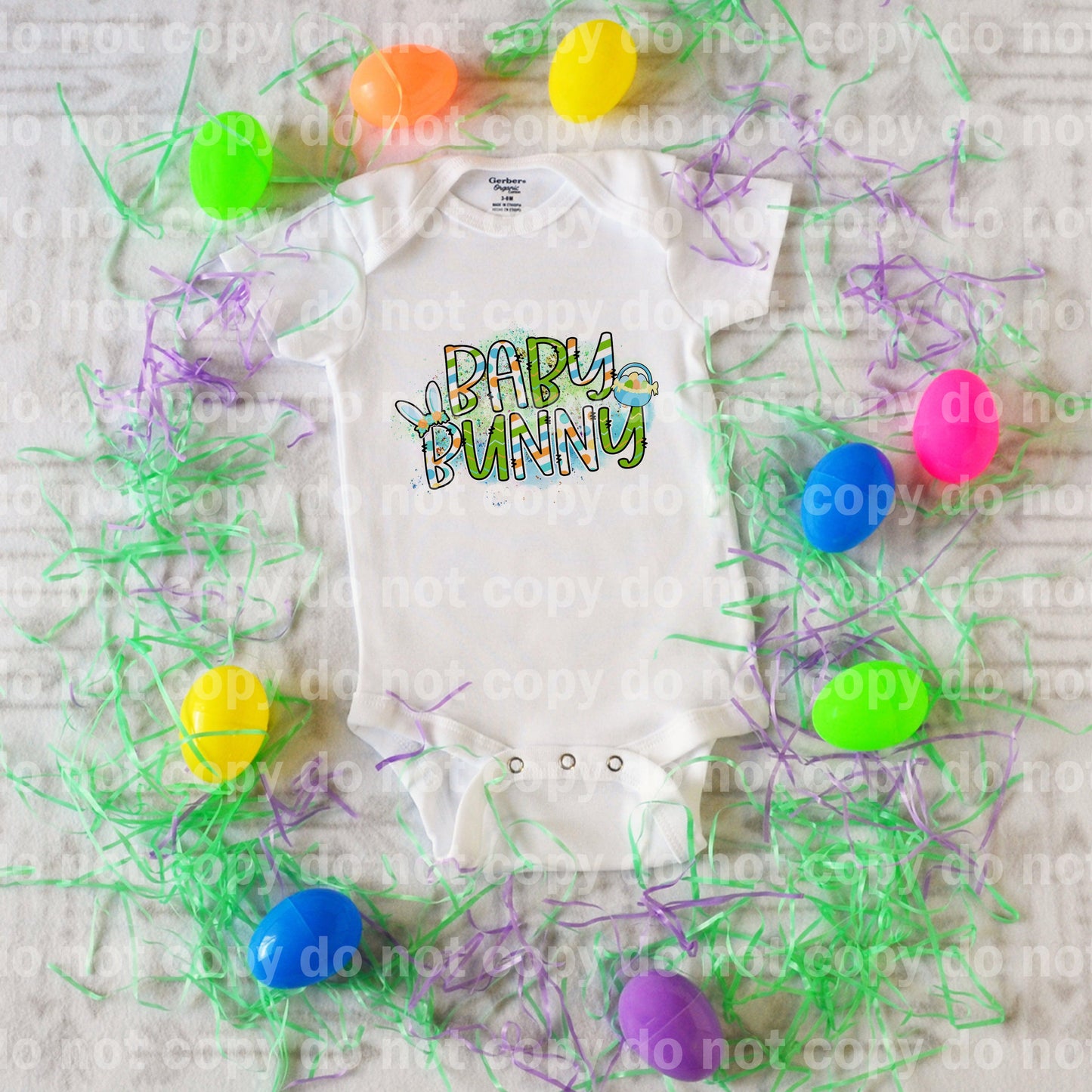 Baby Bunny Green Dream Print or Sublimation Print
