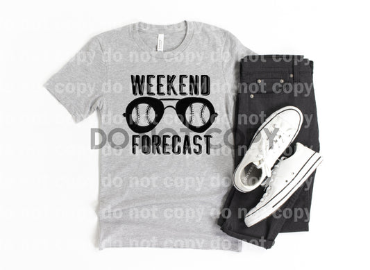 Baseball Weekend Forecast Dream Print or Sublimation Print