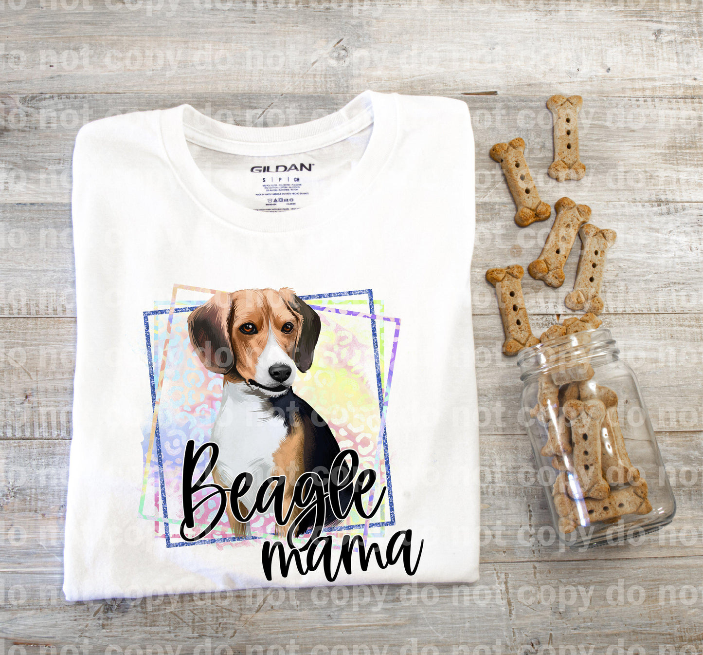 Beagle Mama Sublimation Print