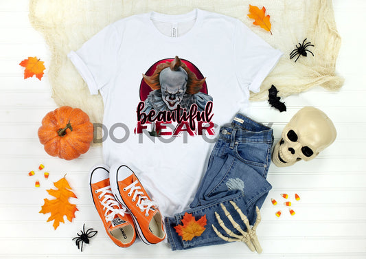 Beautiful Fear clown Sublimation Print