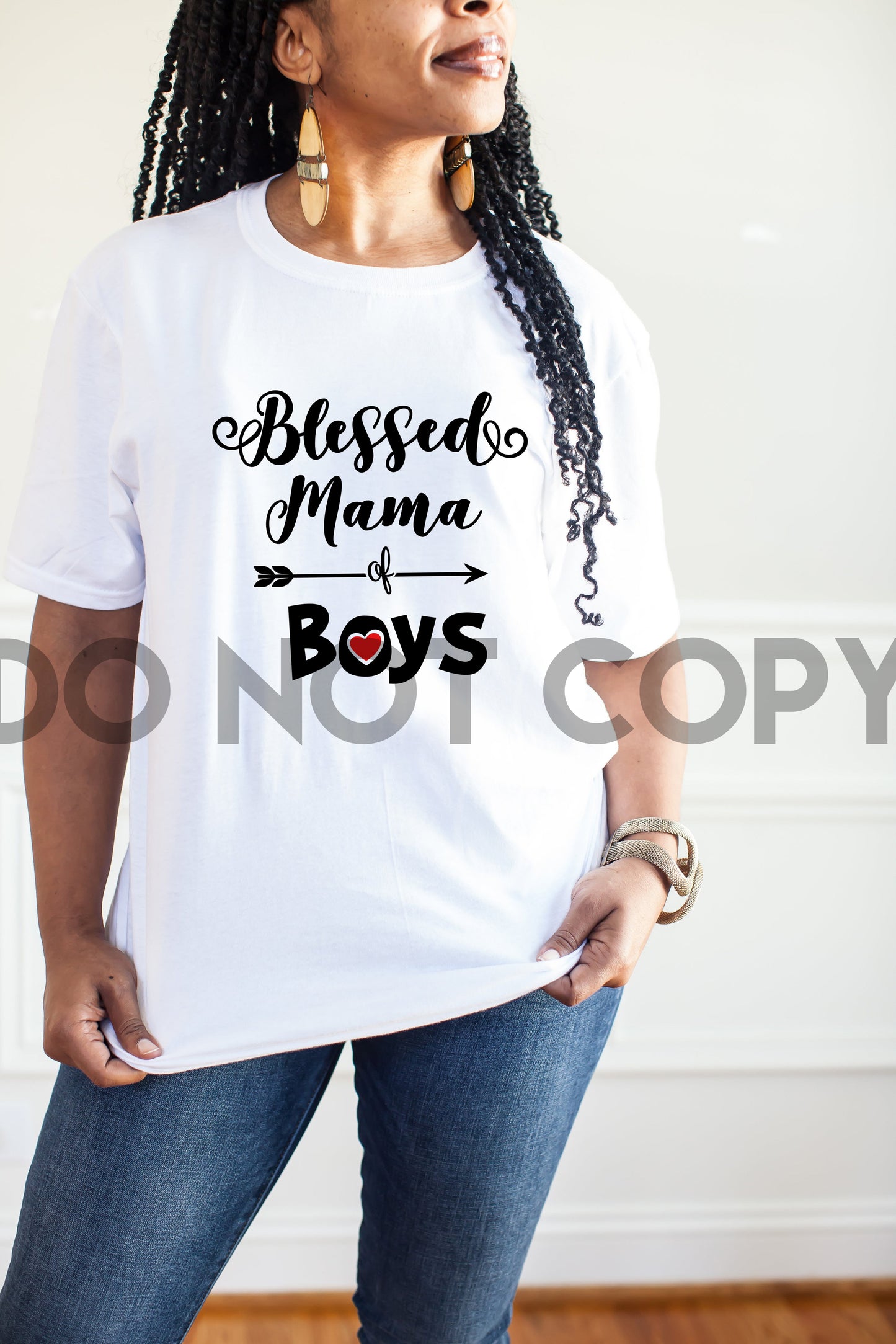 Blessed Mama of Boys Dream Print or Sublimation Print