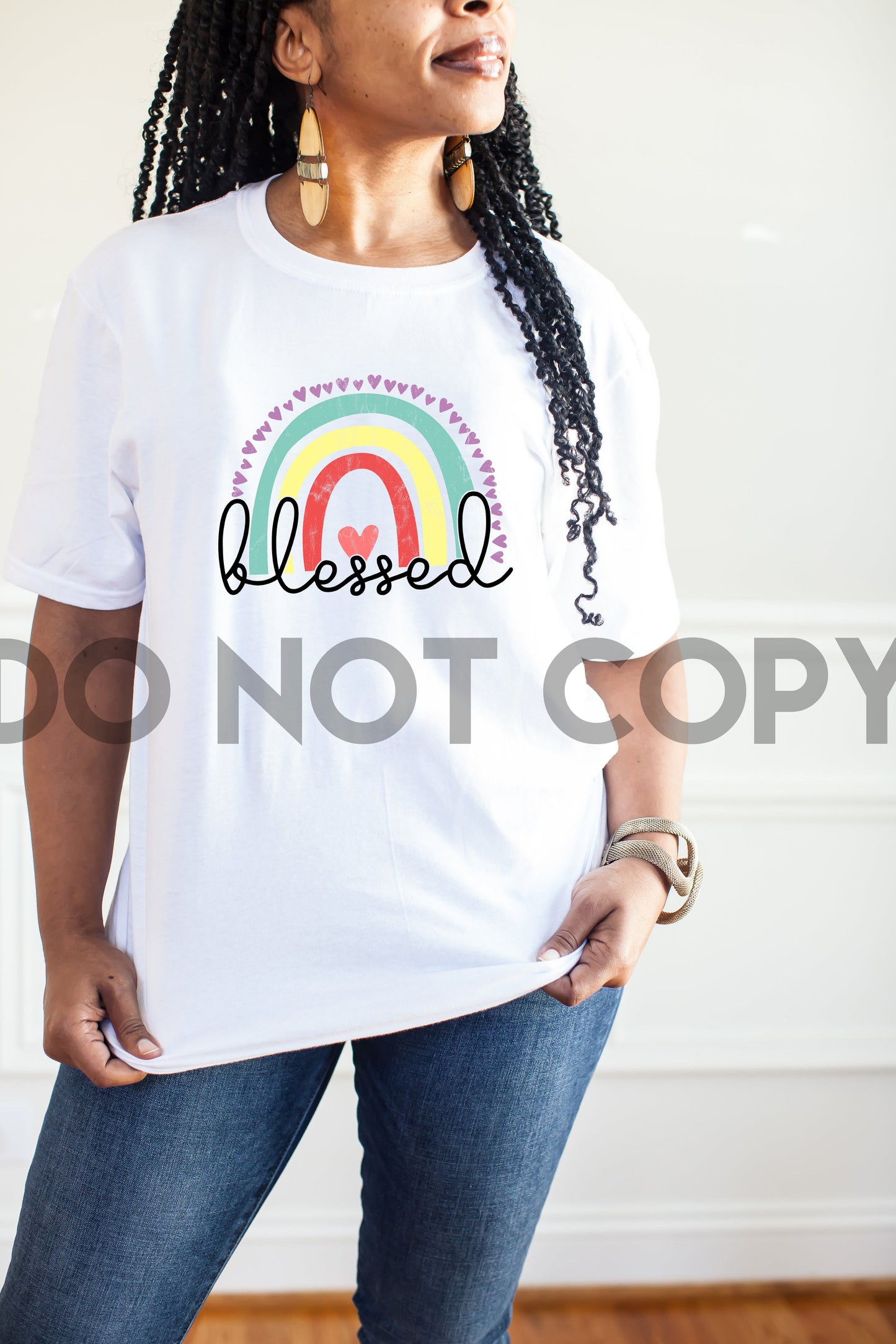 Blessed Rainbow Sublimation Print