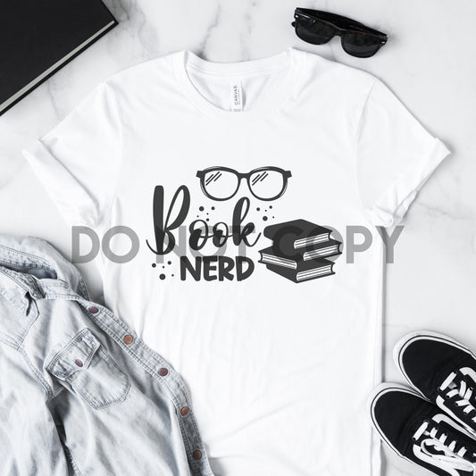 Book Nerd Sublimation print