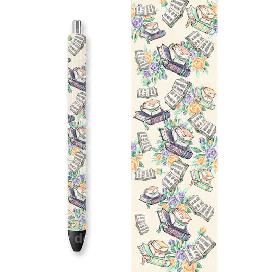 Librarian Books Pen Wrap