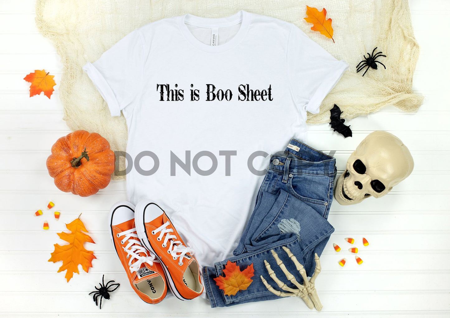 Boo Sheet Halloween Sublimation print