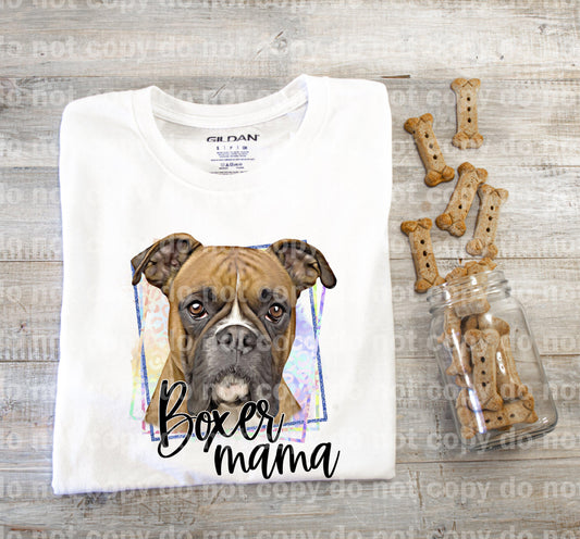 Boxer Mama Face Sublimation Print