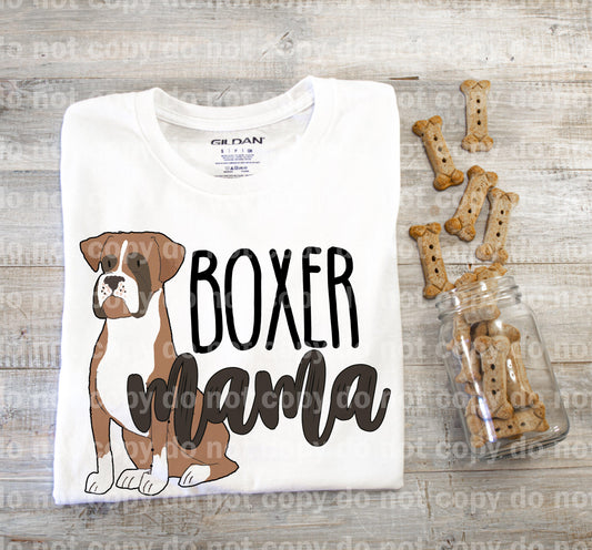 Boxer Mama Sublimation Print