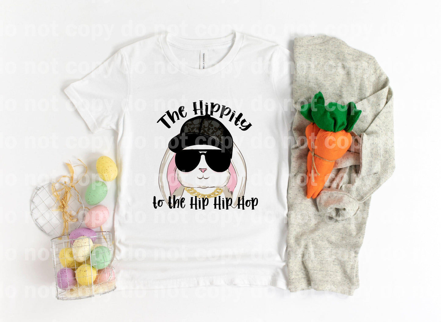 Impresión de sublimación de The Hippity To The Hip Hip Hop Bunny