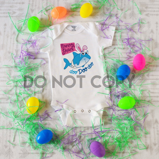Bunny Shark Easter Sublimation Print