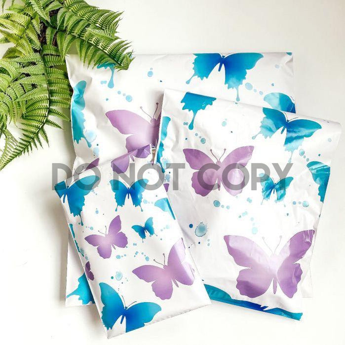 Poly mailer Butterfly print