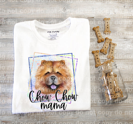 Chow Chow Face Mama Sublimation Print