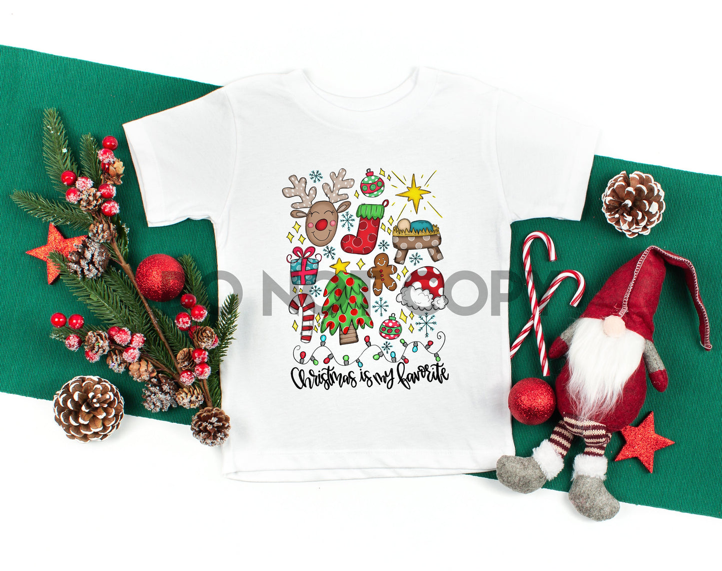 Christmas is my Favorite Sublimation print