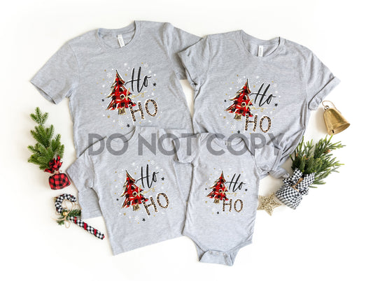 Hohoho Christmas Tree Dream Print Transfer
