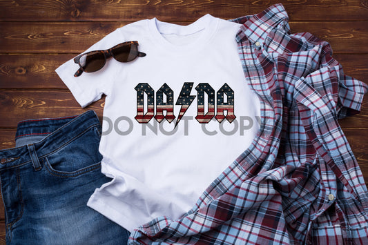 Dada USA Flag Print Dream Print or Sublimation Print