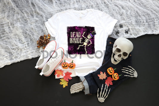 Dead Inside Skeleton Dance Sublimation Print