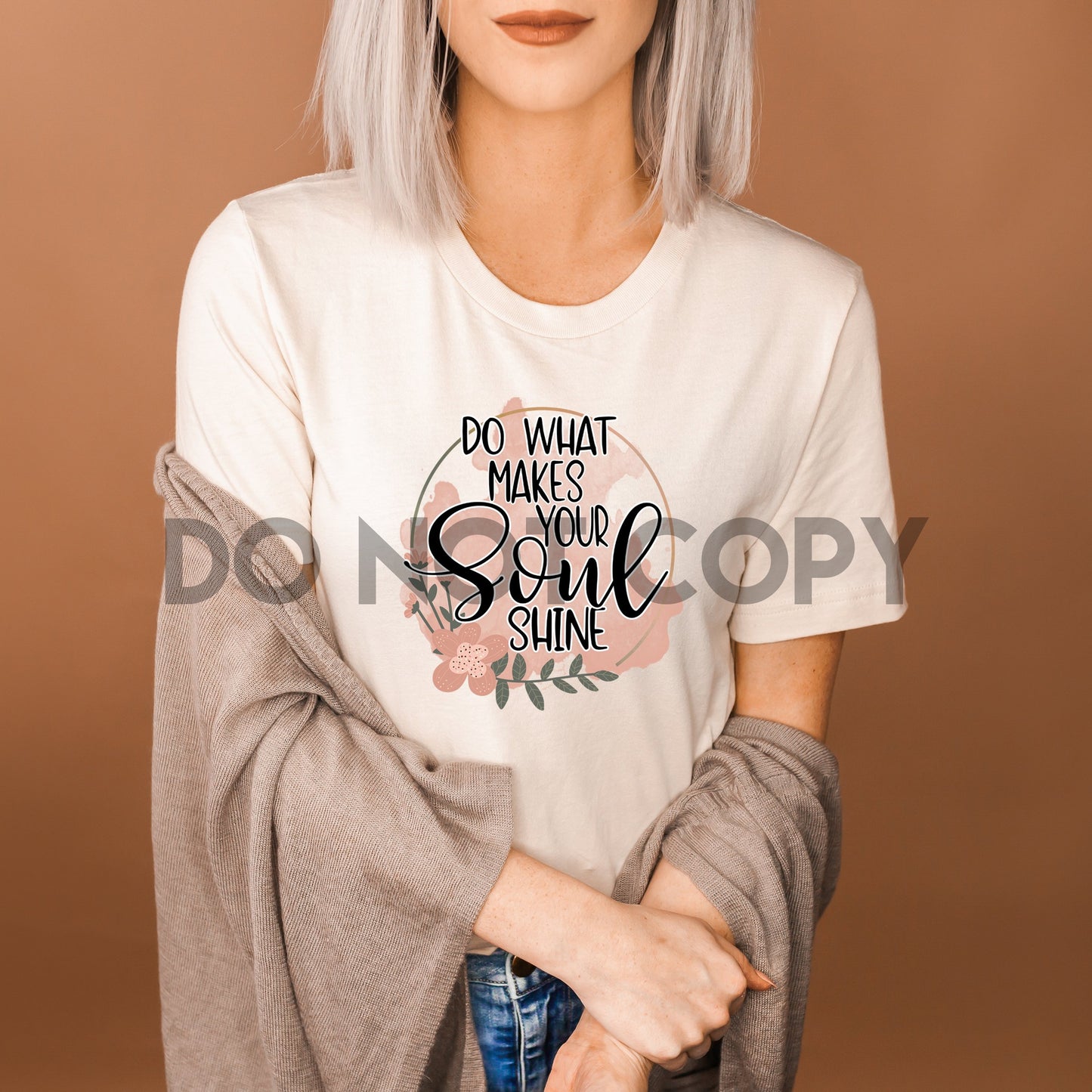 Do What Makes Your Soul Shine Background Sublimation print