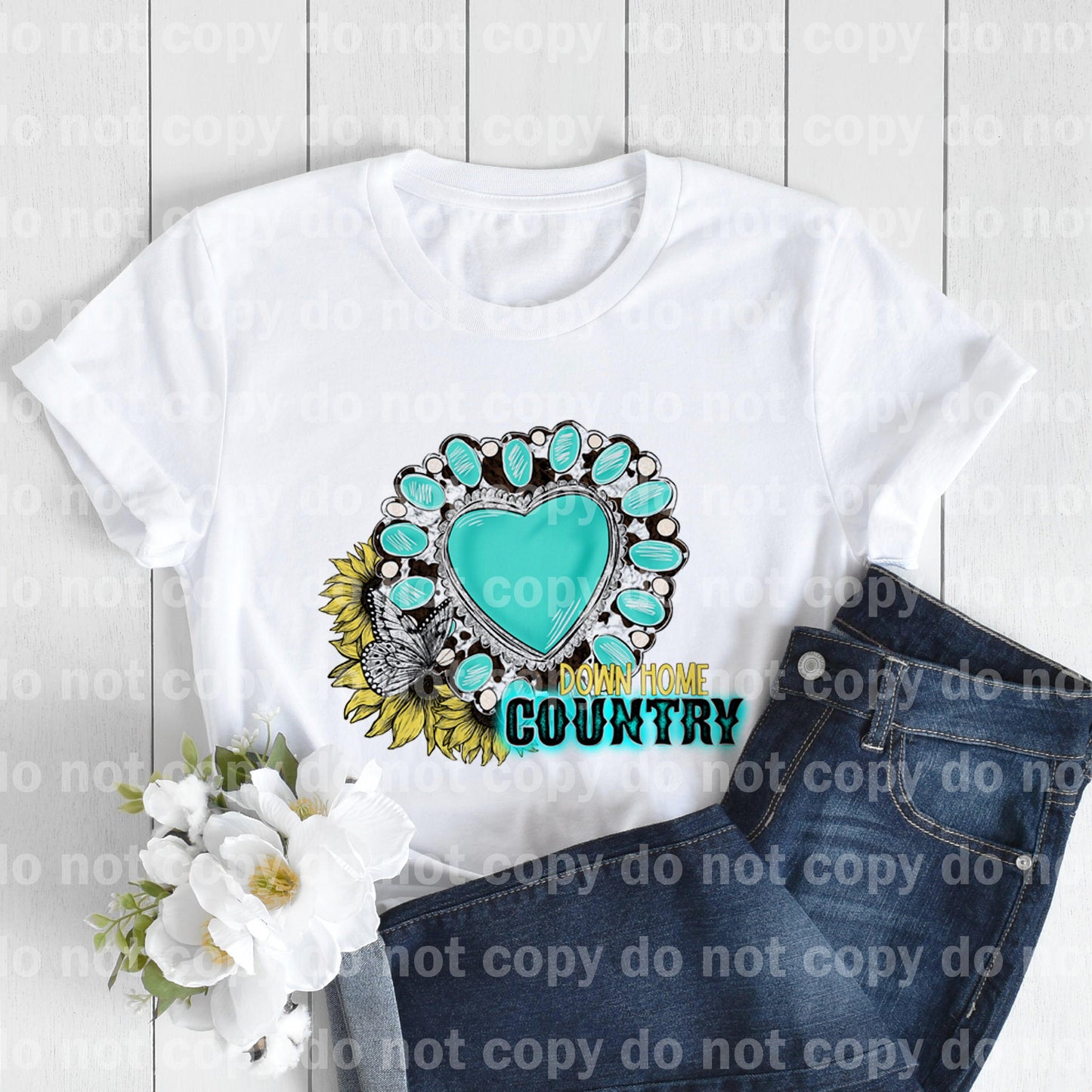 Down Home Country Sublimation print