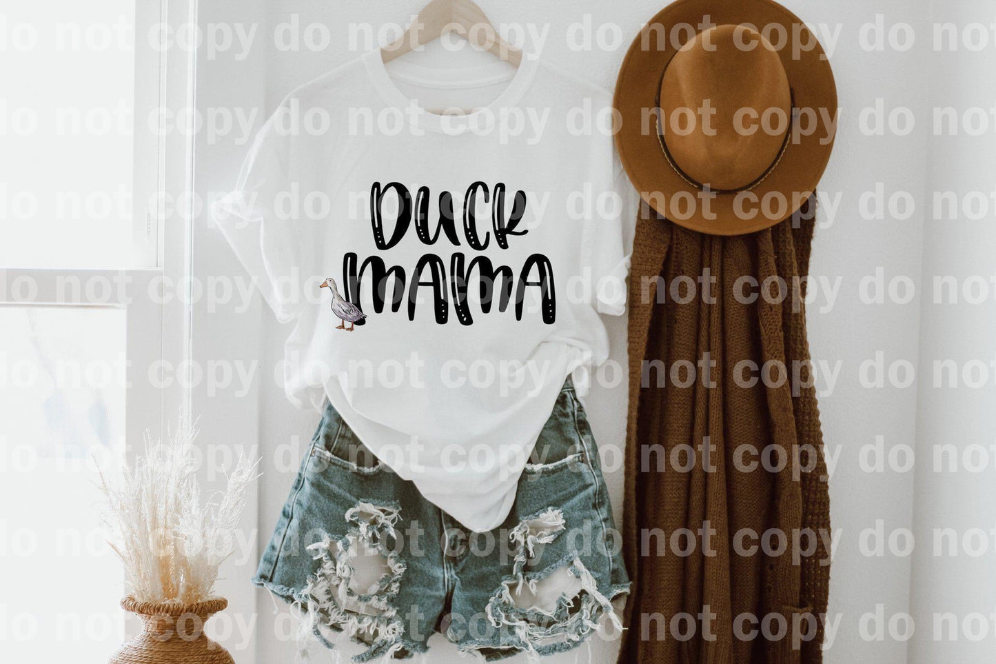 Duck Mama Sublimation Print