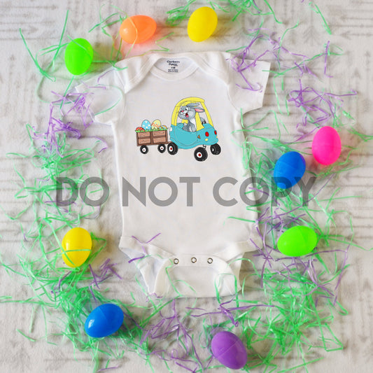 Easter Bunny Cozy Coupe Boy Sublimation print