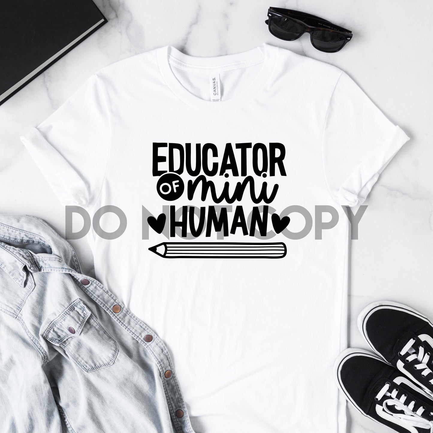 Educator of Mini Human Sublimation Print