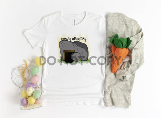 Impresión de sublimación de Pascua de tumba vacía