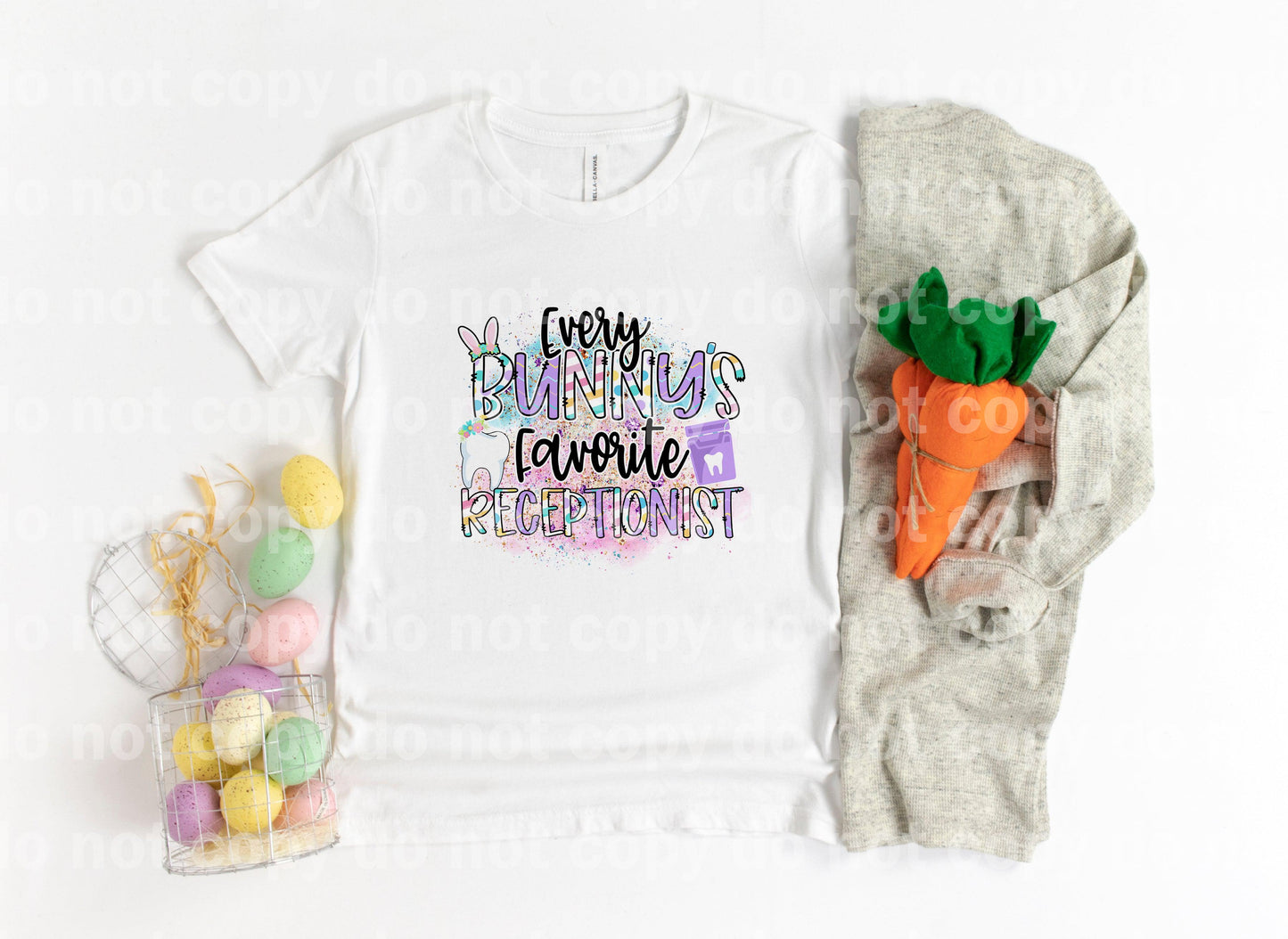 Every Bunny's Favorite Receptionist Sublimation Print