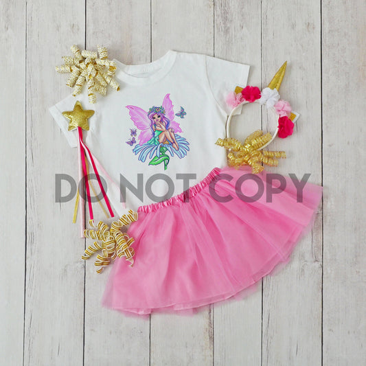Fairy On Flower Sublimation Print