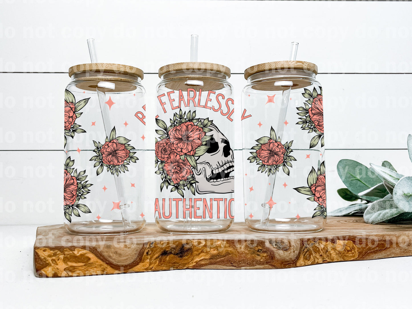 Be Fearlessly Authentic 16oz Cup Wrap