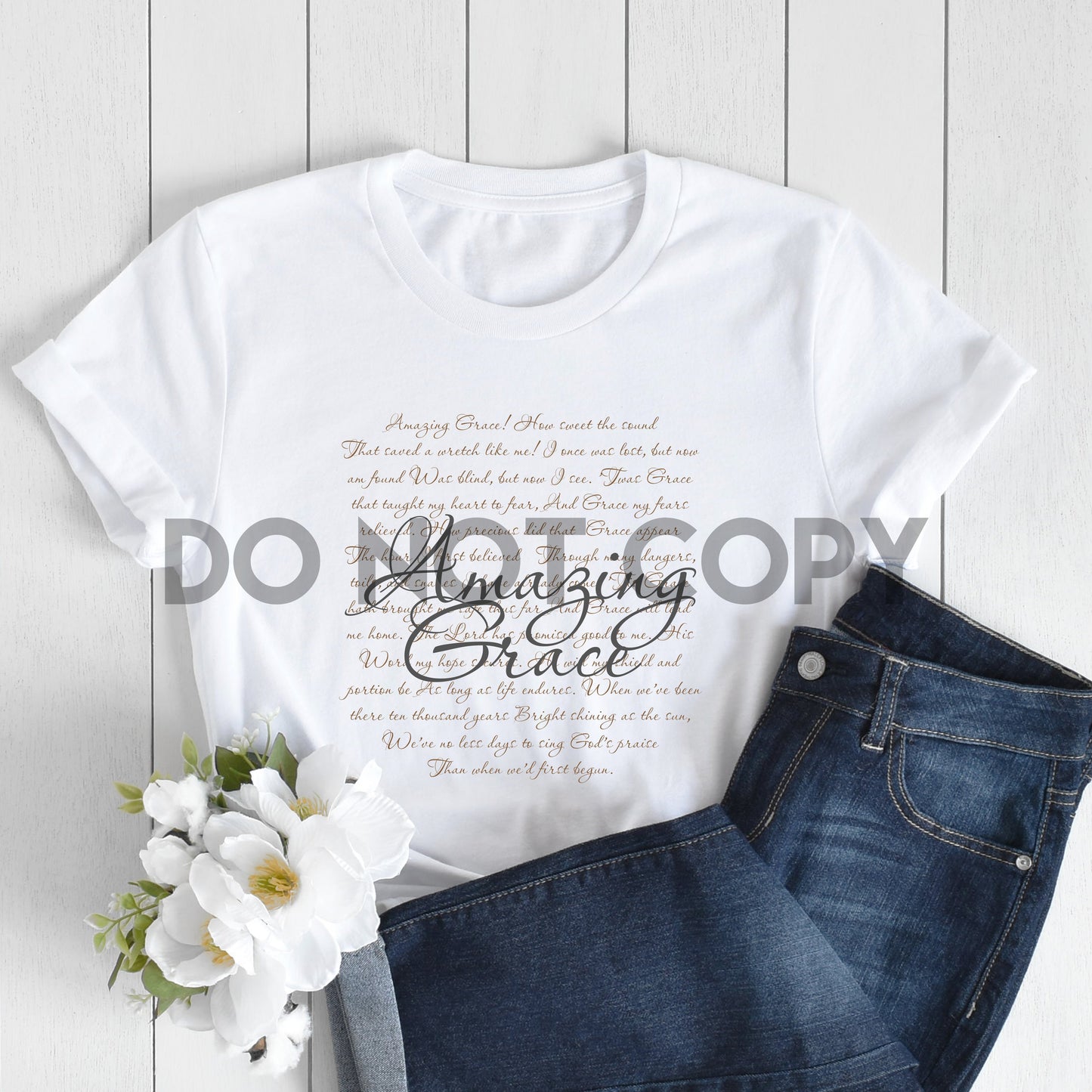 Full Amazing Grace Sublimation Print