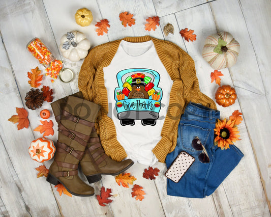 Give Thanks Sublimation Print